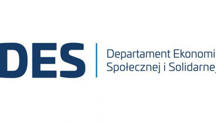 Logo Departamentu Ekonomii Społecznej i Solidarnej